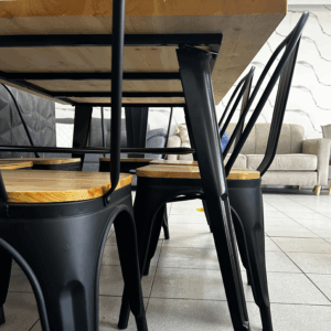 Comedor tolix 1,40 x 90 x 75