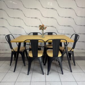 Comedor tolix 1,40 x 90 x 75