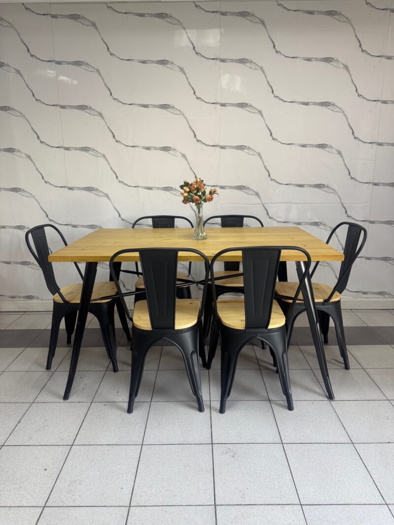 Comedor tolix 1,40 x 90 x 75