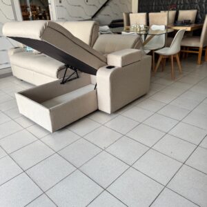 L cama baúl porto 2,60 x 1,60 x 90 reversible