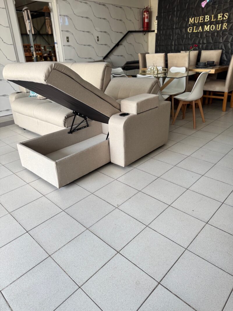 L cama baúl porto 2,60 x 1,60 x 90 reversible