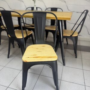 Comedor tolix 1,40 x 90 x 75